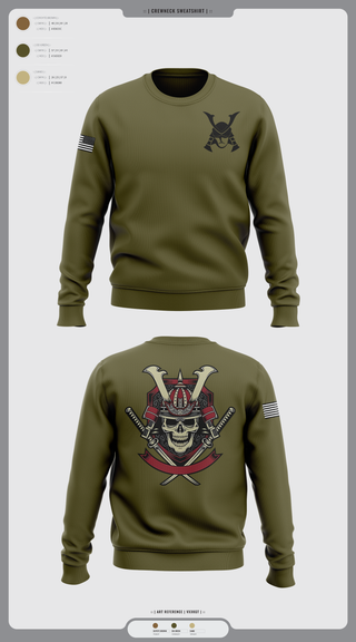 Crew Neck Sweatshirt, RoNiN, , Teamtime, Team time, sublimation, custom sports apparel, team uniforms, spirit wear, spiritwear, sports uniforms, custom shirts, team store, custom team store, fundraiser sports, apparel fundraiser