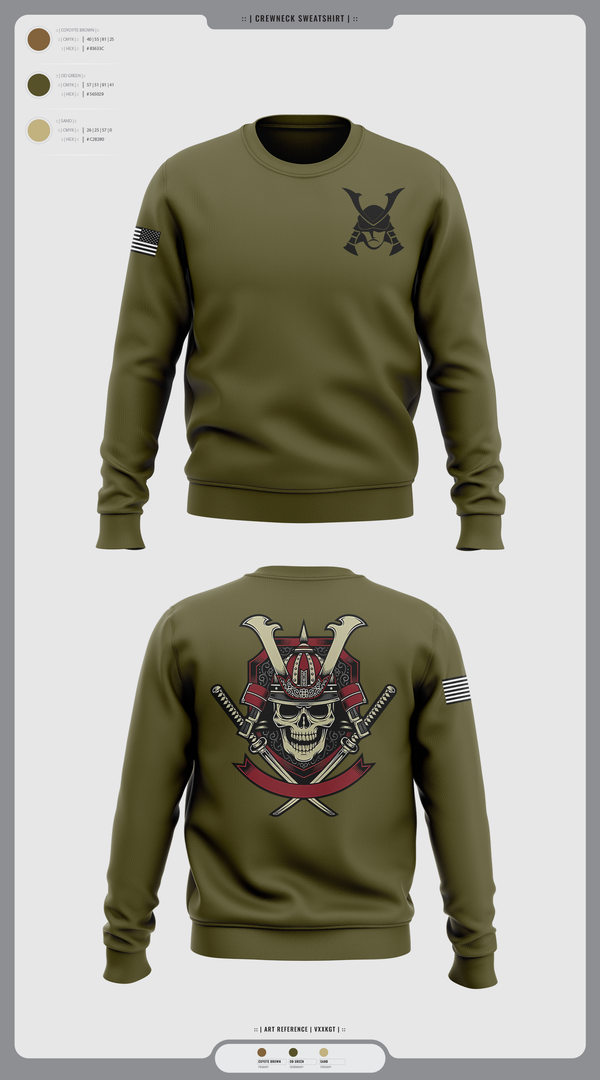 Crew Neck Sweatshirt, RoNiN, , Teamtime, Team time, sublimation, custom sports apparel, team uniforms, spirit wear, spiritwear, sports uniforms, custom shirts, team store, custom team store, fundraiser sports, apparel fundraiser