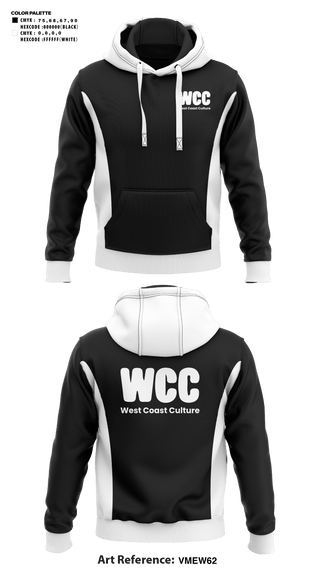 Hoodie, West Coast Culture, Men's Basketball, Teamtime, Team time, sublimation, custom sports apparel, team uniforms, spirit wear, spiritwear, sports uniforms, custom shirts, team store, custom team store, fundraiser sports, apparel fundraiser