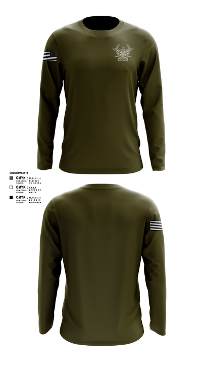 JDR Plumbing 13568338 Long Sleeve Performance Shirt 3