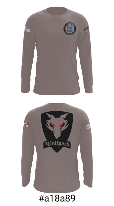 1-82nd CAB 46571810 Long Sleeve Performance Shirt - 4