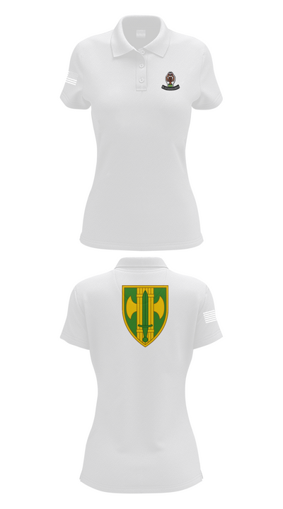 615th MP CO 40178490 Women's Short Sleeve Performance Polo  - 17