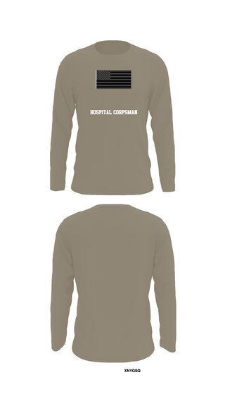 Long Sleeve Performance Shirt, Hospital Corpsman, , Teamtime, Team time, sublimation, custom sports apparel, team uniforms, spirit wear, spiritwear, sports uniforms, custom shirts, team store, custom team store, fundraiser sports, apparel fundraiser