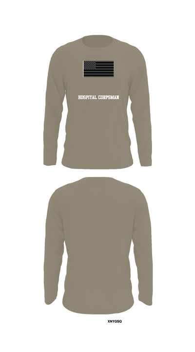 Hospital Corpsman 483709 Long Sleeve Performance Shirt 69