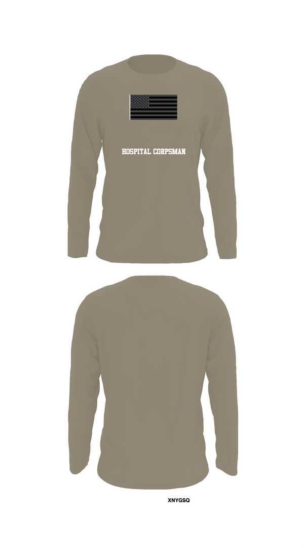 Long Sleeve Performance Shirt, Hospital Corpsman, , Teamtime, Team time, sublimation, custom sports apparel, team uniforms, spirit wear, spiritwear, sports uniforms, custom shirts, team store, custom team store, fundraiser sports, apparel fundraiser