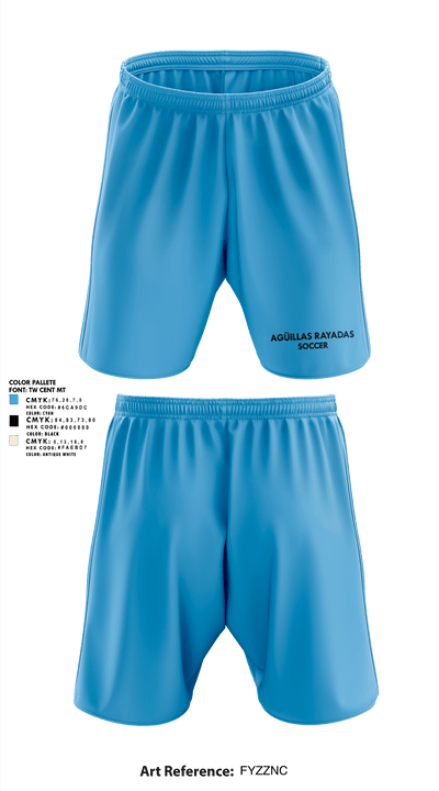 Agüillas Rayadas 64633221 Athletic Shorts With Pockets - 1