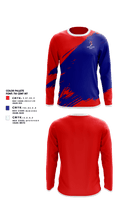 Owen Valley High School Golf 52230308 Long Sleeve Performance Shirt - 1