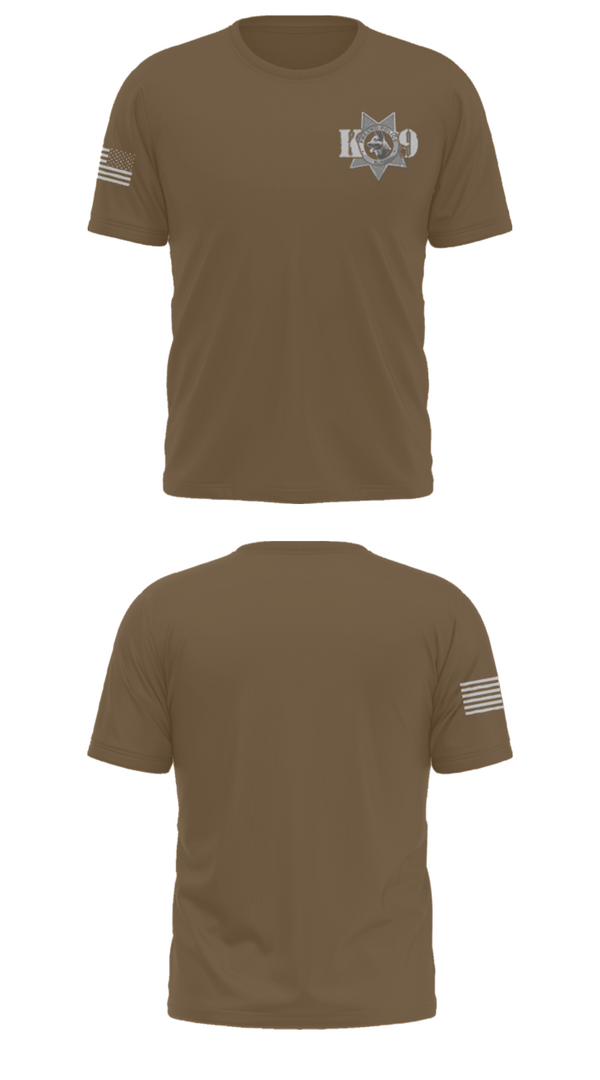 Old School Cotton Feel Shirt, Fresno Police Department K9 Unit, Police, Teamtime, Team time, sublimation, custom sports apparel, team uniforms, spirit wear, spiritwear, sports uniforms, custom shirts, team store, custom team store, fundraiser sports, apparel fundraiser