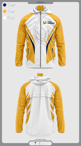 Windbreaker, TYWLS Phoenix, Spirit Store, Teamtime, Team time, sublimation, custom sports apparel, team uniforms, spirit wear, spiritwear, sports uniforms, custom shirts, team store, custom team store, fundraiser sports, apparel fundraiser