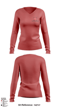 RC Elite Training 65665902 Women's Long Sleeve V-neck Shirt - 1