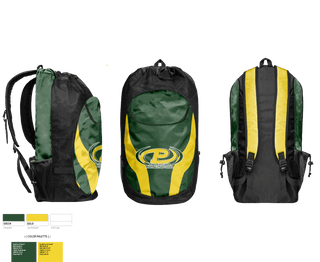 Gear Bag, Placer Jr. Hillmen, Football, Teamtime, Team time, sublimation, custom sports apparel, team uniforms, spirit wear, spiritwear, sports uniforms, custom shirts, team store, custom team store, fundraiser sports, apparel fundraiser