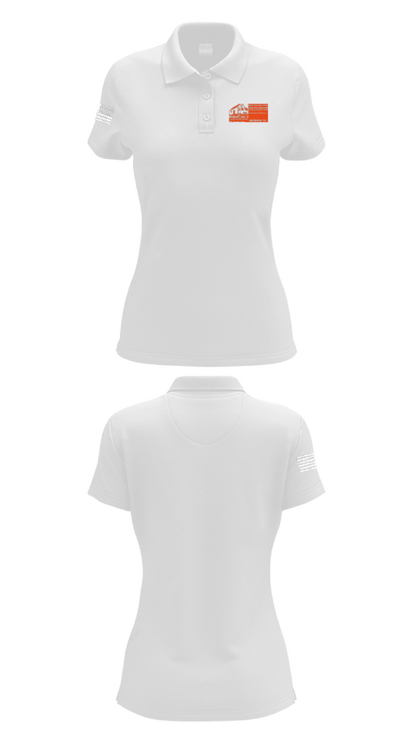Women's Short Sleeve Performance Polo, Vazquez House Movers, , Teamtime, Team time, sublimation, custom sports apparel, team uniforms, spirit wear, spiritwear, sports uniforms, custom shirts, team store, custom team store, fundraiser sports, apparel fundraiser