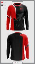 Petal High School Tennis 23637859 Long Sleeve Performance Shirt - 2