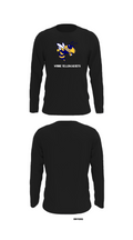 Wynne Yellowjackets 78568306 Long Sleeve Performance Shirt - 27