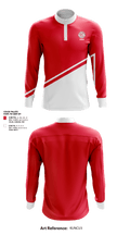Centralia High School Band 25796731 Quarter Zip Jacket - 1
