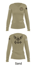 Chaplain Corp 11423583 Women's Long Sleeve V-neck Shirt - 92