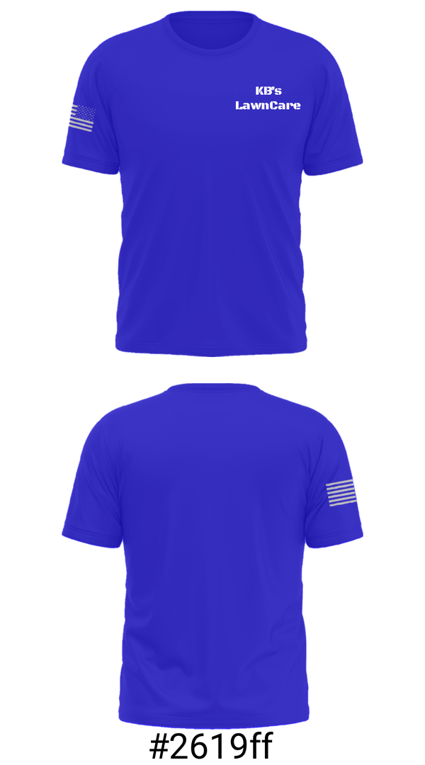 Short Sleeve Performance Shirt, KB’s LawnCare, , Teamtime, Team time, sublimation, custom sports apparel, team uniforms, spirit wear, spiritwear, sports uniforms, custom shirts, team store, custom team store, fundraiser sports, apparel fundraiser