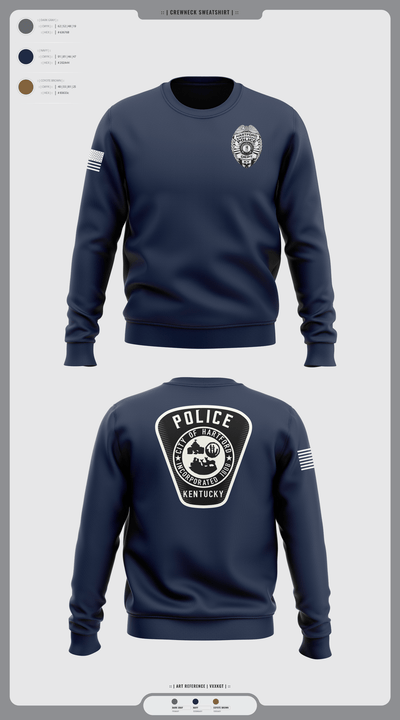 Hartford Police Department 37049516 Crew Neck Sweatshirt - 2
