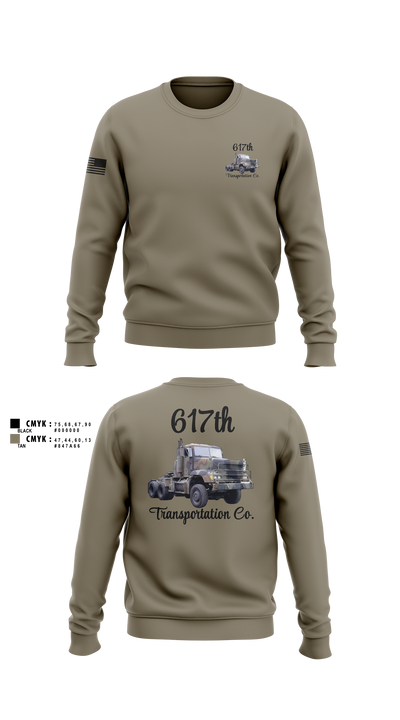 617th Transportation Company 2064597 Crew Neck Sweatshirt - 2