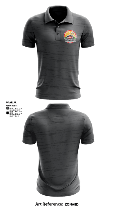 Mowbros 38789795 Short Sleeve Performance Polo - 3