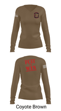 21st AMU 5909710 Women's Long Sleeve V-neck Shirt - 17
