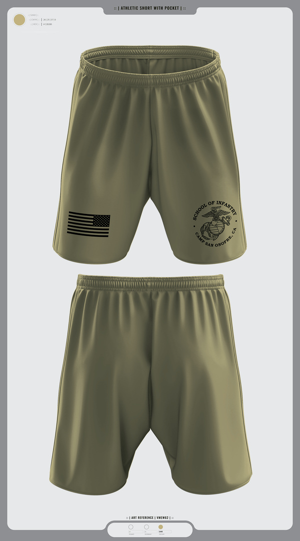 Athletic Shorts With Pockets, IMC, Marines, Teamtime, Team time, sublimation, custom sports apparel, team uniforms, spirit wear, spiritwear, sports uniforms, custom shirts, team store, custom team store, fundraiser sports, apparel fundraiser