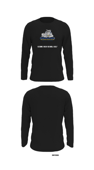 Long Sleeve Performance Shirt, Gering High School Golf, Golf, Teamtime, Team time, sublimation, custom sports apparel, team uniforms, spirit wear, spiritwear, sports uniforms, custom shirts, team store, custom team store, fundraiser sports, apparel fundraiser