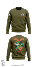 Det. 4 Tows and Scouts 4th Tank Battalion 82433945 Crew Neck Sweatshirt - 2