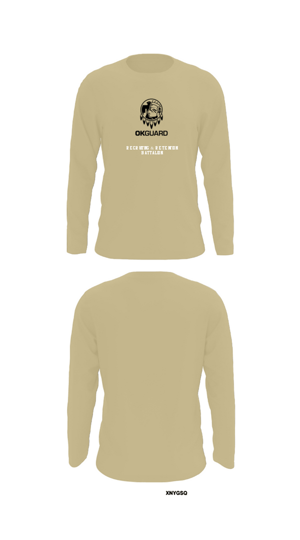 Long Sleeve Performance Shirt, Recruiting & Retention Battalion, National Guard, Teamtime, Team time, sublimation, custom sports apparel, team uniforms, spirit wear, spiritwear, sports uniforms, custom shirts, team store, custom team store, fundraiser sports, apparel fundraiser