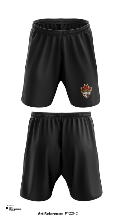 Marion High School Soccer 2860399 Athletic Shorts With Pockets - 145