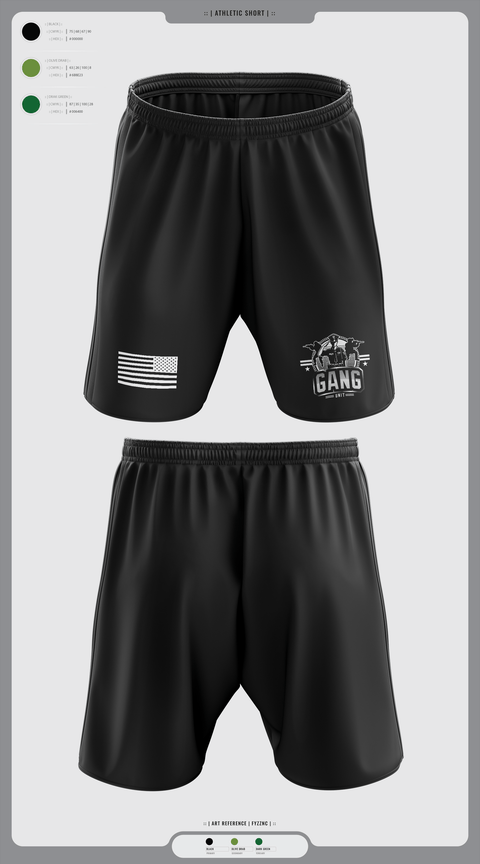 Athletic Shorts With Pockets, Gang Unit, Police, Teamtime, Team time, sublimation, custom sports apparel, team uniforms, spirit wear, spiritwear, sports uniforms, custom shirts, team store, custom team store, fundraiser sports, apparel fundraiser