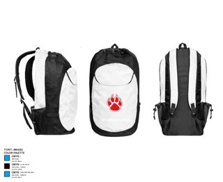 Gear Bag, Wilson/EC Wildcats, Baseball, Teamtime, Team time, sublimation, custom sports apparel, team uniforms, spirit wear, spiritwear, sports uniforms, custom shirts, team store, custom team store, fundraiser sports, apparel fundraiser