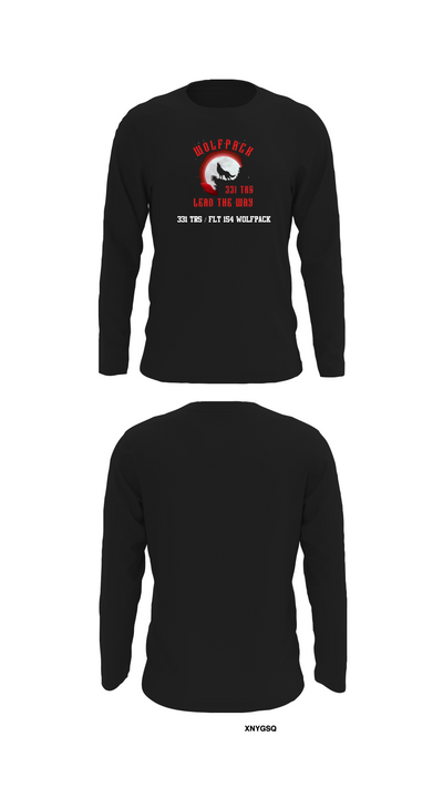 331 TRS / FLT 154 WOLFPACK 75262694 Long Sleeve Performance Shirt 32