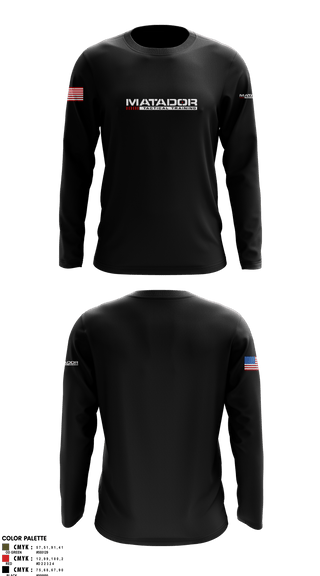 Long Sleeve Performance Shirt, Matador Tactical, , Teamtime, Team time, sublimation, custom sports apparel, team uniforms, spirit wear, spiritwear, sports uniforms, custom shirts, team store, custom team store, fundraiser sports, apparel fundraiser