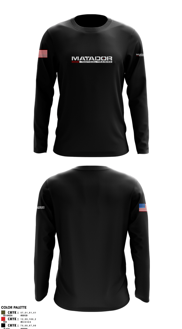 Long Sleeve Performance Shirt, Matador Tactical, , Teamtime, Team time, sublimation, custom sports apparel, team uniforms, spirit wear, spiritwear, sports uniforms, custom shirts, team store, custom team store, fundraiser sports, apparel fundraiser
