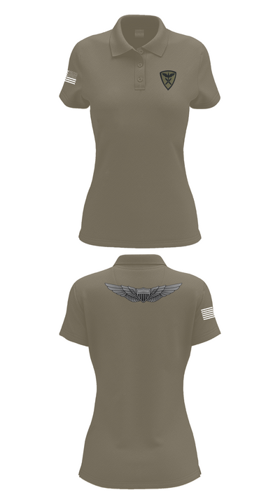 Aviators 74507029 Women's Short Sleeve Performance Polo  - 75