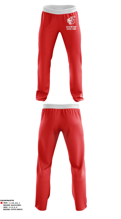 Hueneme High School Band 18451089 Sweatpants - 46