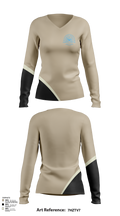 Plumbing Champion 91247787 Women's Long Sleeve V-neck Shirt - 105