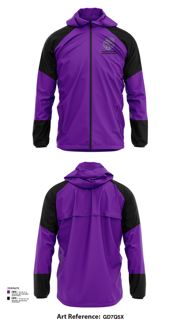 Windbreaker, Fillmore Central High School Cheer, Cheer, Teamtime, Team time, sublimation, custom sports apparel, team uniforms, spirit wear, spiritwear, sports uniforms, custom shirts, team store, custom team store, fundraiser sports, apparel fundraiser