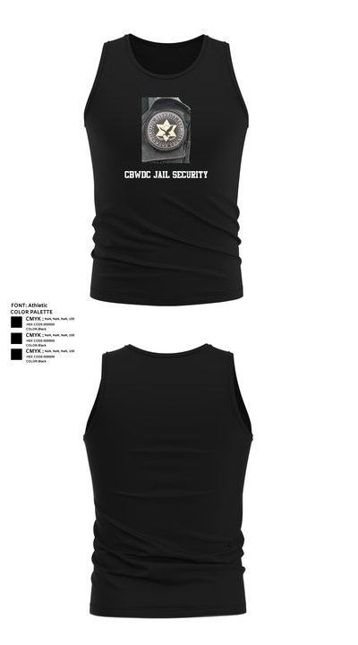 CBWDC Jail Security 78638025 Tank Top - 37