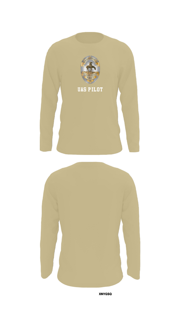 Long Sleeve Performance Shirt, UAS Pilot, Police, Teamtime, Team time, sublimation, custom sports apparel, team uniforms, spirit wear, spiritwear, sports uniforms, custom shirts, team store, custom team store, fundraiser sports, apparel fundraiser