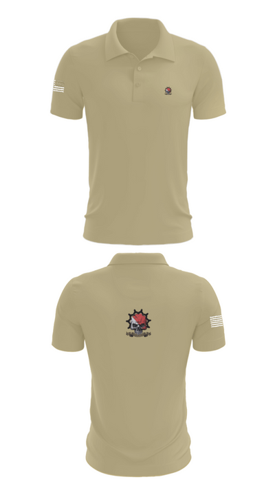 Bonecrushers 66346307 Short Sleeve Performance Polo - 87