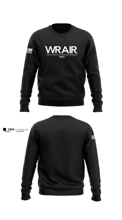 Walter Reed Army Institute of Research - West 71729824 Crew Neck Sweatshirt - 5 (1)