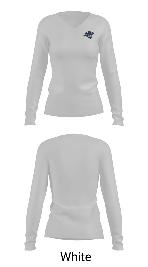 Womens Long Sleeve Vneck Shirt, Heritage High School Music Department, Spirit Store, Teamtime, Team time, sublimation, custom sports apparel, team uniforms, spirit wear, spiritwear, sports uniforms, custom shirts, team store, custom team store, fundraiser sports, apparel fundraiser