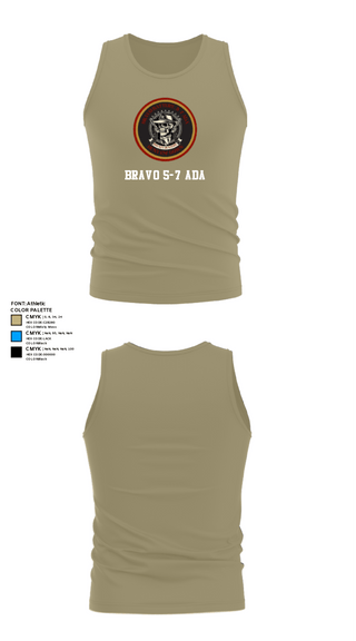 Tank Top, Bravo 5-7 ADA, Army, Teamtime, Team time, sublimation, custom sports apparel, team uniforms, spirit wear, spiritwear, sports uniforms, custom shirts, team store, custom team store, fundraiser sports, apparel fundraiser
