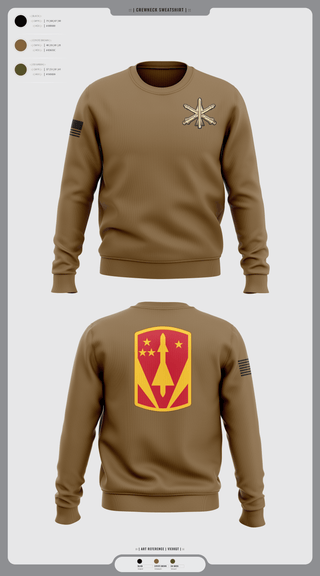 Crew Neck Sweatshirt, 4-3 ADA, Army, Teamtime, Team time, sublimation, custom sports apparel, team uniforms, spirit wear, spiritwear, sports uniforms, custom shirts, team store, custom team store, fundraiser sports, apparel fundraiser