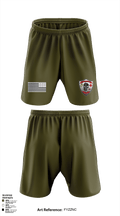 Det. 4 Tows and Scouts 4th Tank Battalion 82433945 Athletic Shorts With Pockets - 2
