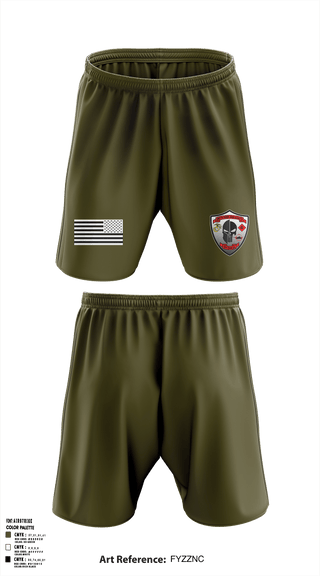 Athletic Shorts With Pockets, Det. 4 Tows and Scouts 4th Tank Battalion, , Teamtime, Team time, sublimation, custom sports apparel, team uniforms, spirit wear, spiritwear, sports uniforms, custom shirts, team store, custom team store, fundraiser sports, apparel fundraiser