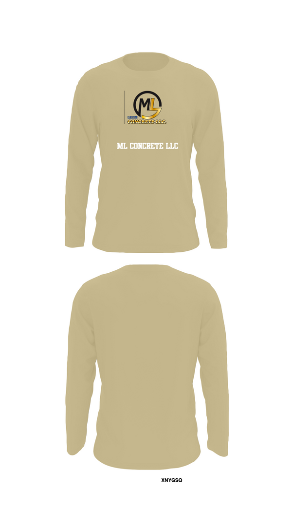 Long Sleeve Performance Shirt, ML concrete Llc, , Teamtime, Team time, sublimation, custom sports apparel, team uniforms, spirit wear, spiritwear, sports uniforms, custom shirts, team store, custom team store, fundraiser sports, apparel fundraiser