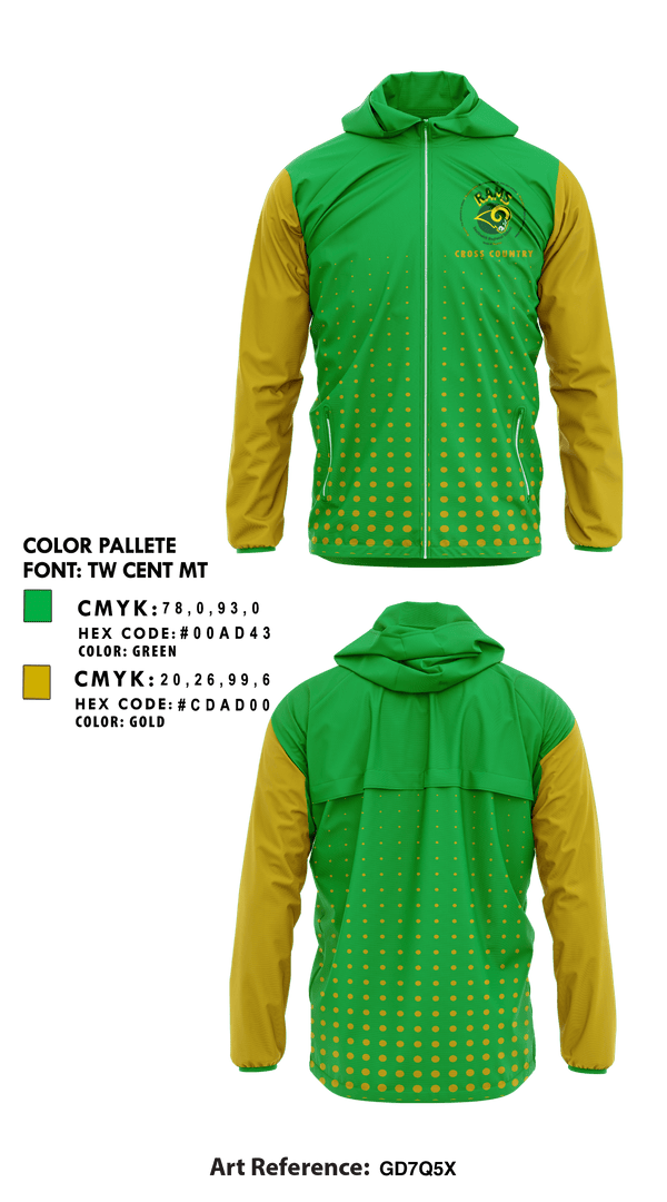 Windbreaker, Southwick-Tolland Regional High School Cross Country, Cross Country, Teamtime, Team time, sublimation, custom sports apparel, team uniforms, spirit wear, spiritwear, sports uniforms, custom shirts, team store, custom team store, fundraiser sports, apparel fundraiser